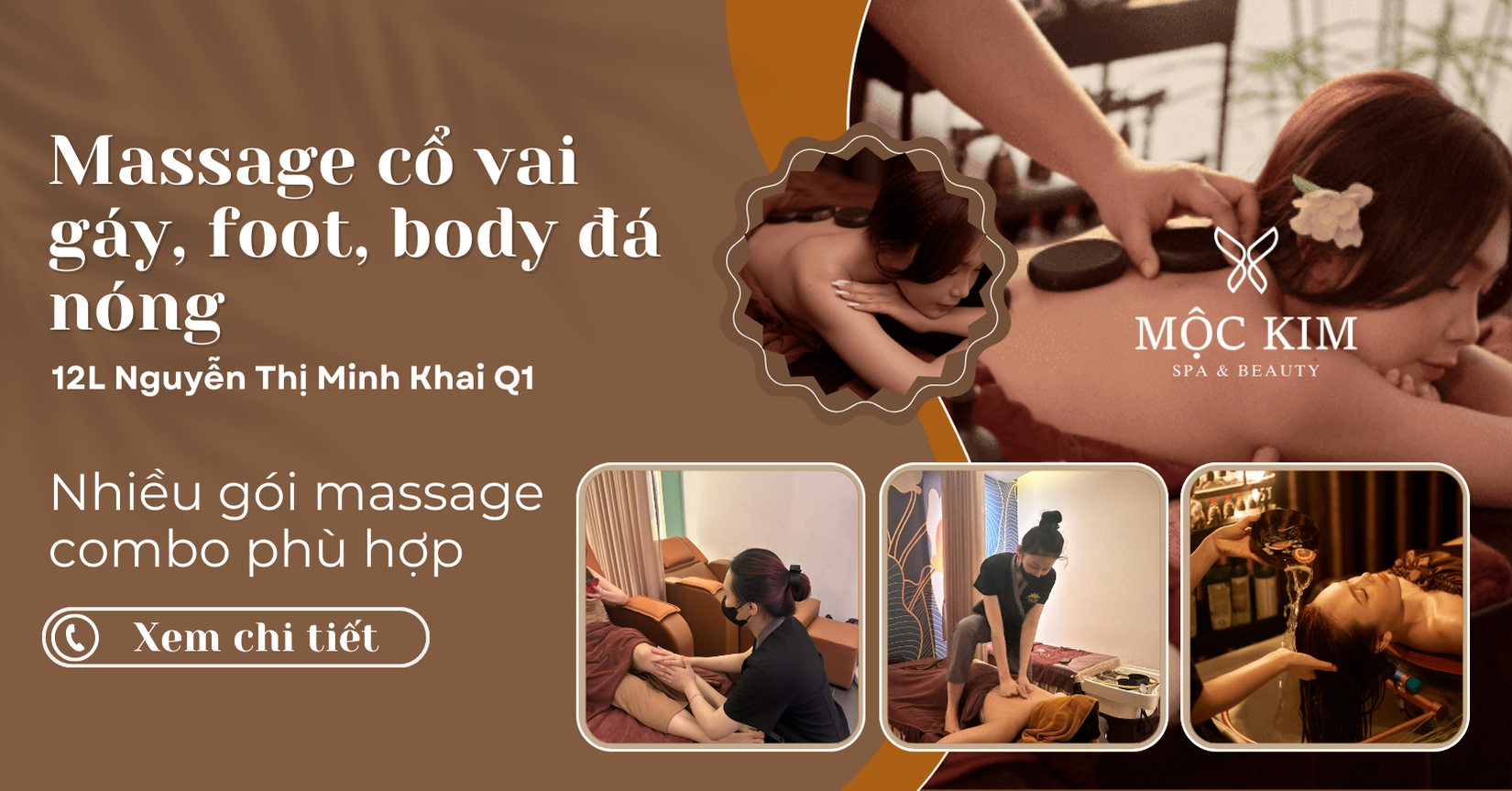 Massage body, Massage dưỡng sinh, Foot Massage, Massage cổ vai gáy