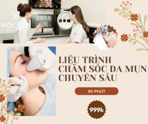 chăm sóc da chuyên sâu tại spa