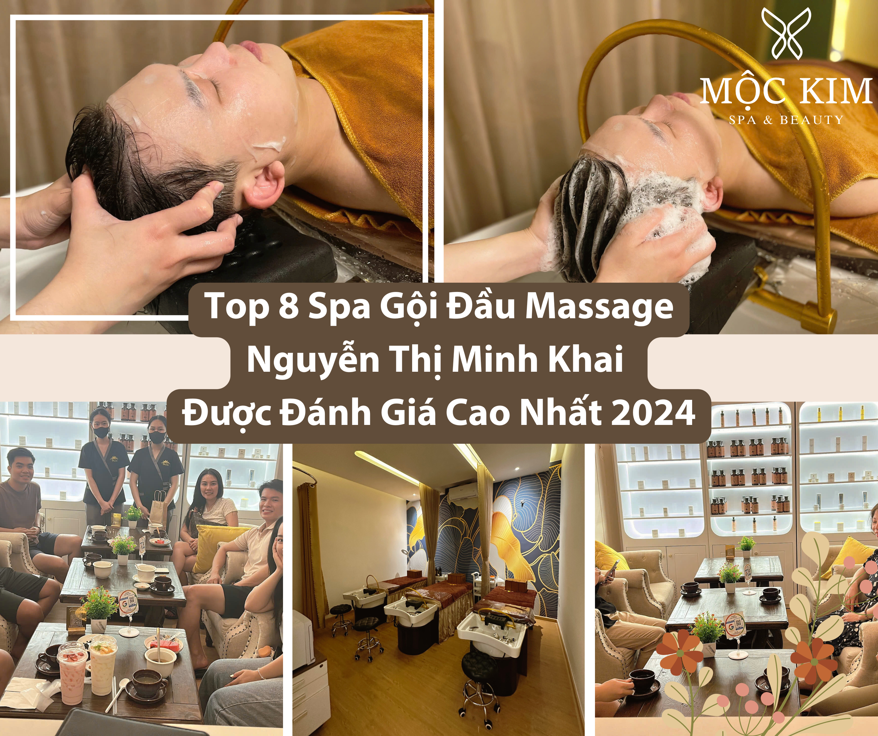 Top 8 spas with massage Nguyen Thi Minh Khai