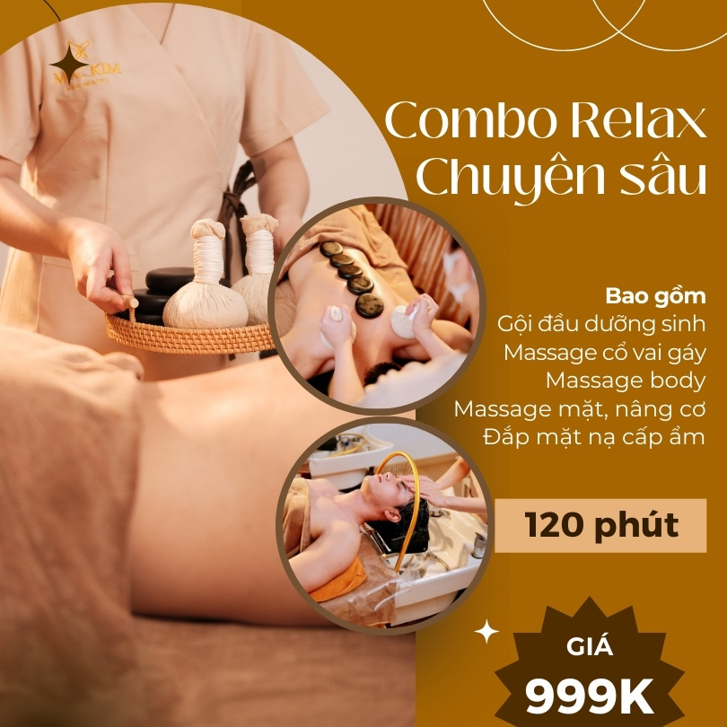 Com massage body toàn thân gội đầu dưỡng sinh