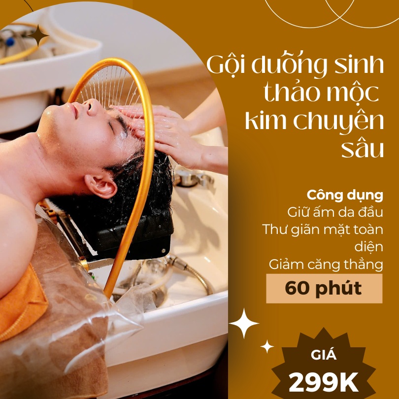 Gội đầu dưỡng sinh quận 1 nam nữ chuyên sâu