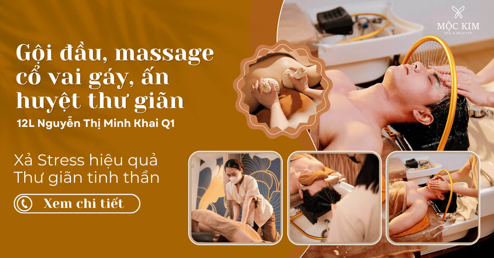 Hair Wash, Nourishing Massage District 1 Nearby Moc Kim Spa