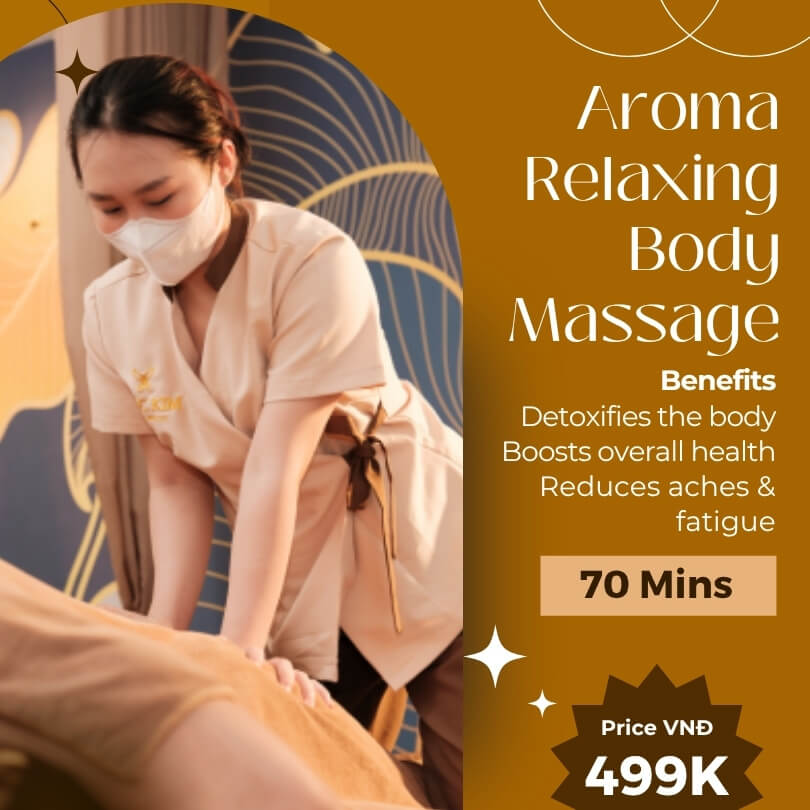 Gói Body Massage Aroma 70 phút