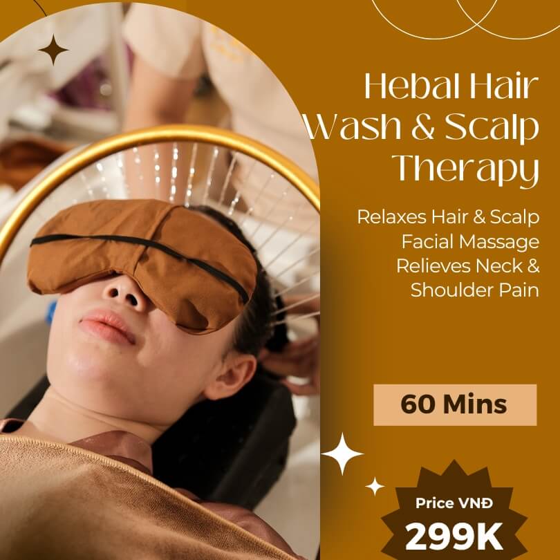 Head Spa Herbal Hair Wash & Scalp Therapy in Ho Chi Minh