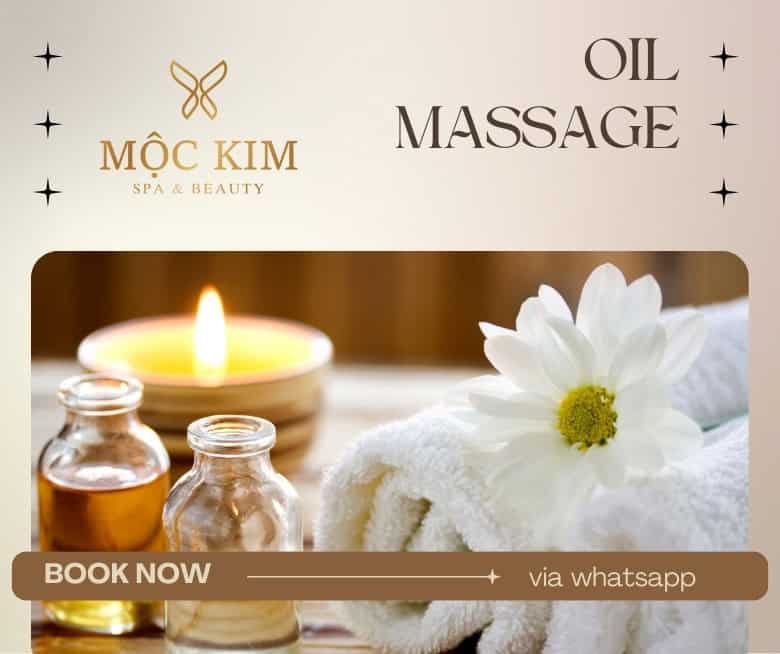 胡志明市第一郡（西贡）的精油按摩。