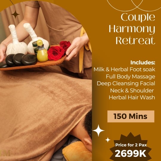 カップルマッサージフェイシャルパッケージホーチミン