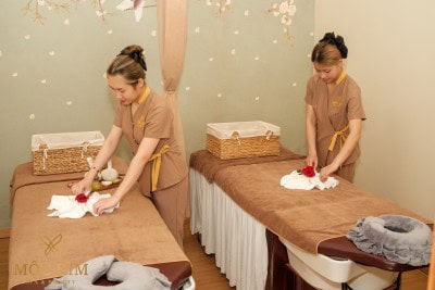 カップル向けプライベートルーム ホーチミン 1 - カップルマッサージ