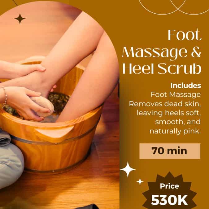 Massage chân chà gót
