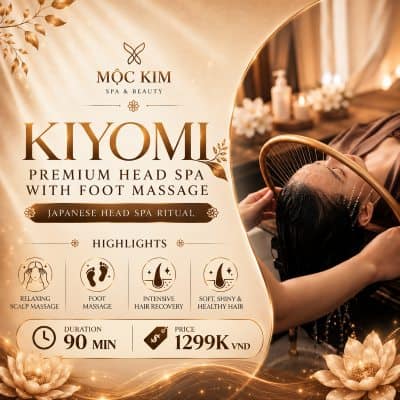Kiyomi日式头部水疗 - 洗发和头皮护理服务